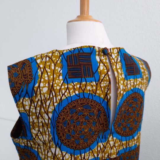 Nähreise um die Welt - Kleid aus Afrikastoff image number